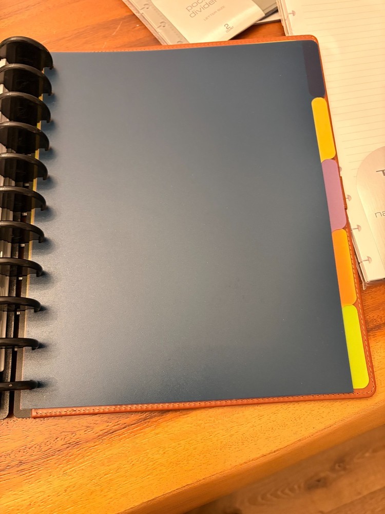 Tul 11 Disc Brown Leather Binder Bundle