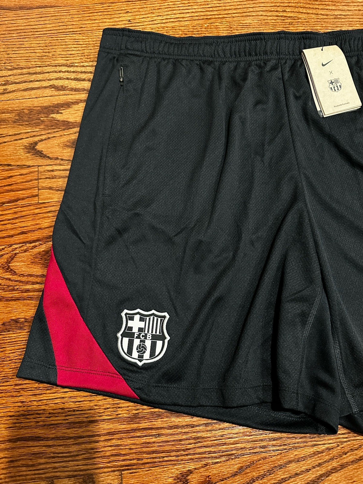 Nike FC Barcelona Dri-FIT Strike Shorts Mens 3XL Black Blue Red FN9389-010 NWT