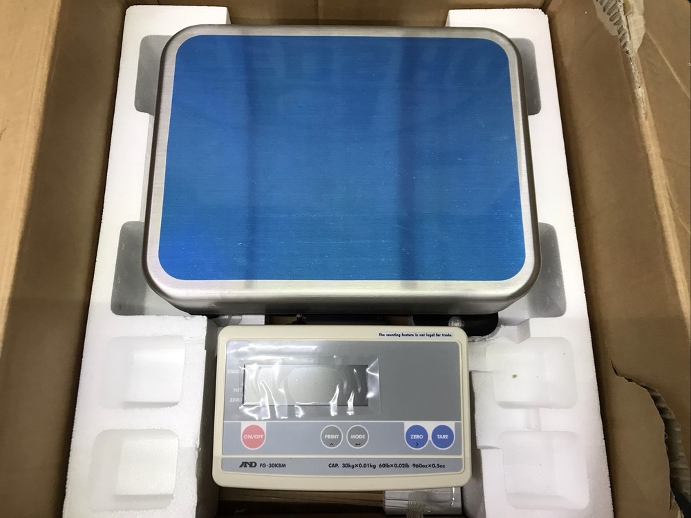 A&D FG-30KBM Bench Scale /Platform shipping Scale 60X.002 LB
