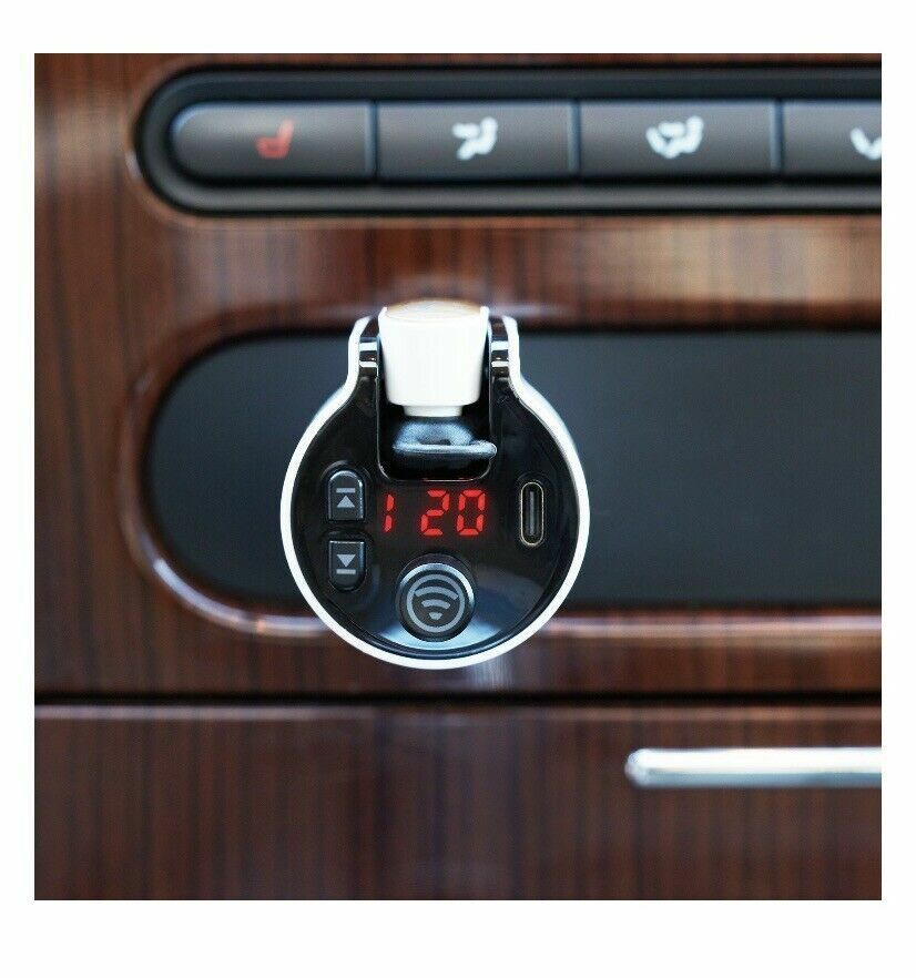 BRAND NEW Onn Bluetooth Fm Wireless Transmitter with Wireless Headset Car Kit