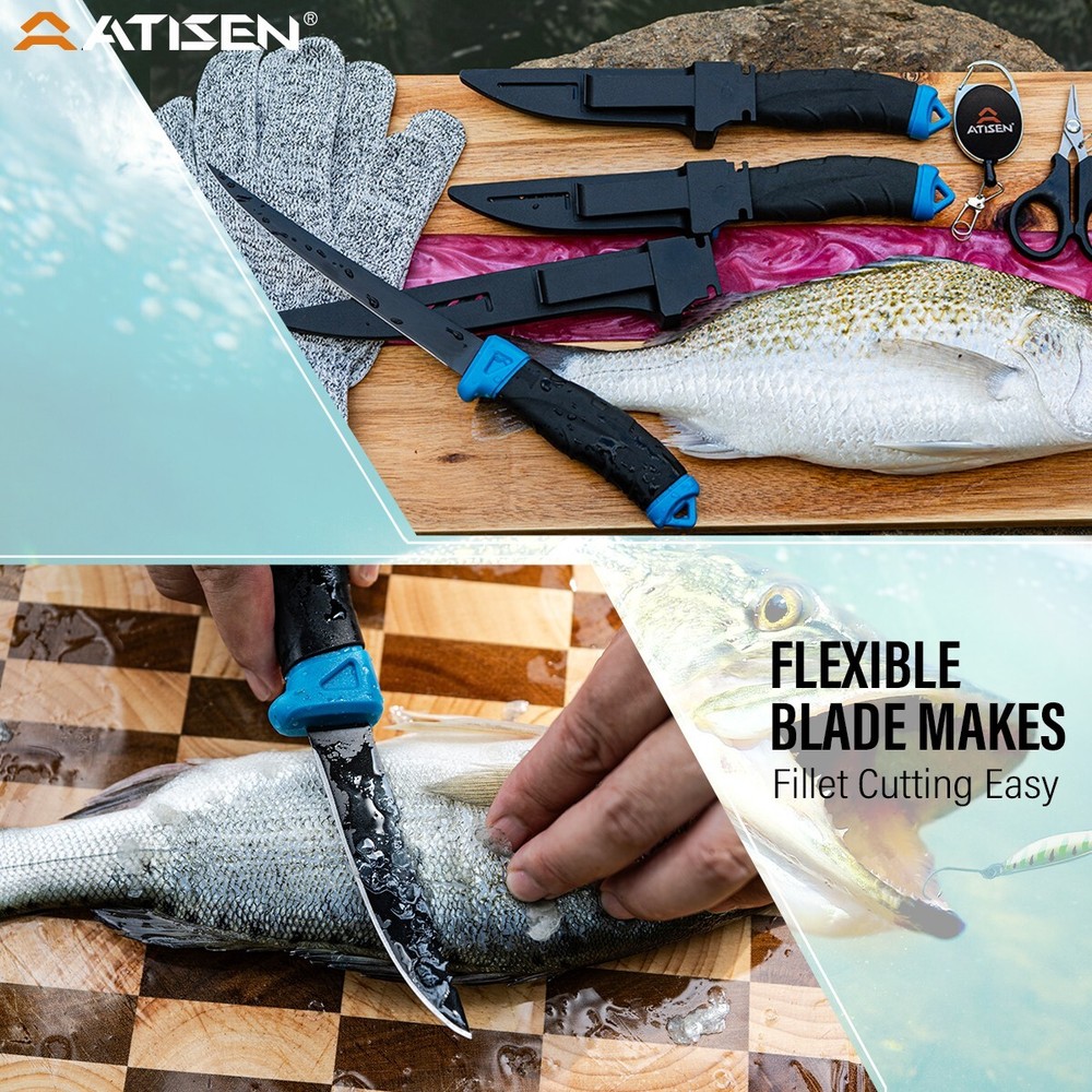 Fishing set, multi-sized and multi-functional, outdoor fishing tools