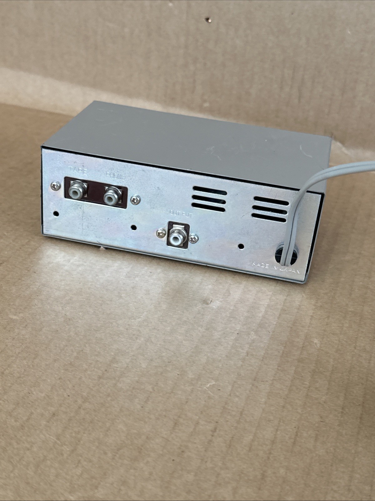 MONARCH Solid State PHONO TAPE PREAMPLIFIER PRE 301 Made in Japan