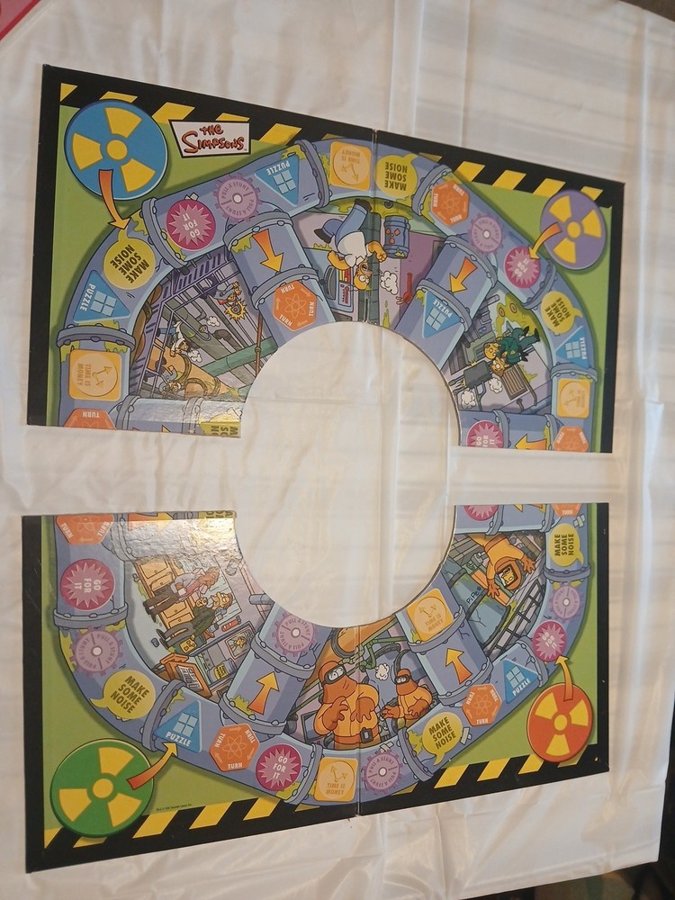 Don't Panic The Simpsons Board Game Complete