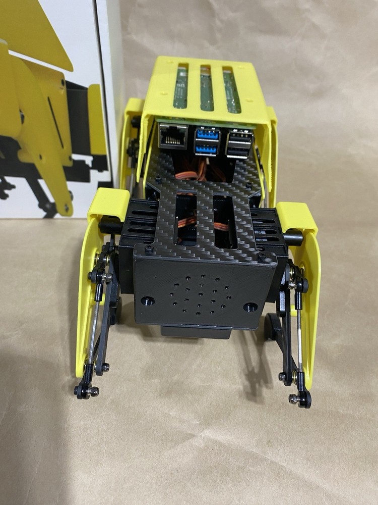 Mini Pupper Robot Dog Quadruped Robot Programmable Bionic Dog w/ Camera Radar