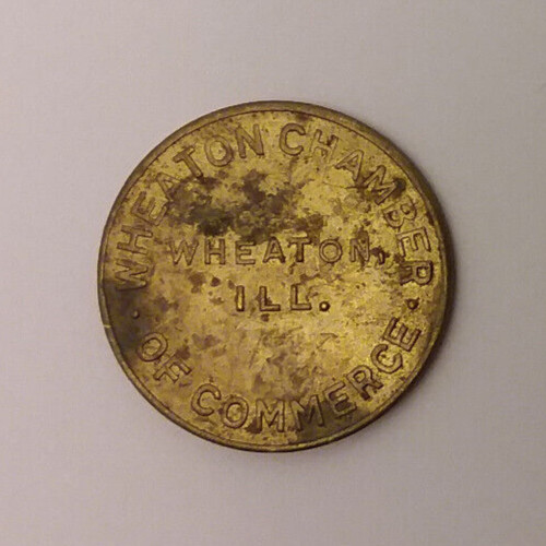 Wheaton Illinois Parking Token 22mm