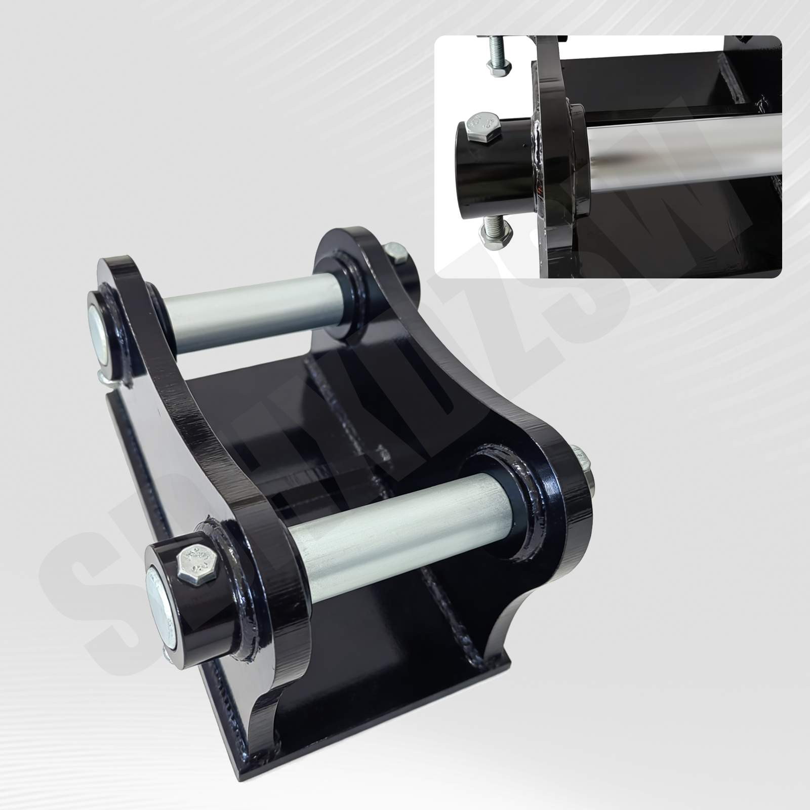 For CAT 304 303.5 Mini Excavator bucket ears Weld base plate and 40 mm pins