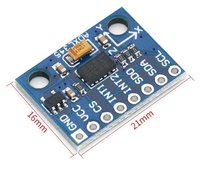 2Pcs ADXL345 3-Axis Accelerometer Sensor Modules, IIC/SPI for Arduino Klipper