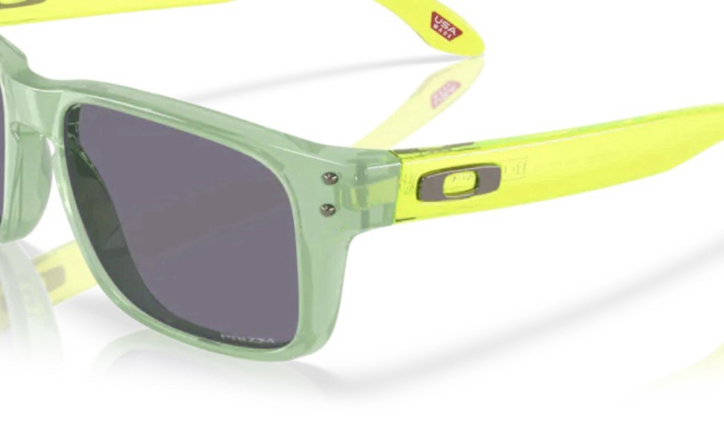 OAKLEY HOLBROOK XXS SUNGLASSES TRANSPARENT JADE CLEAR PRIZM GREY OJ9014-0550