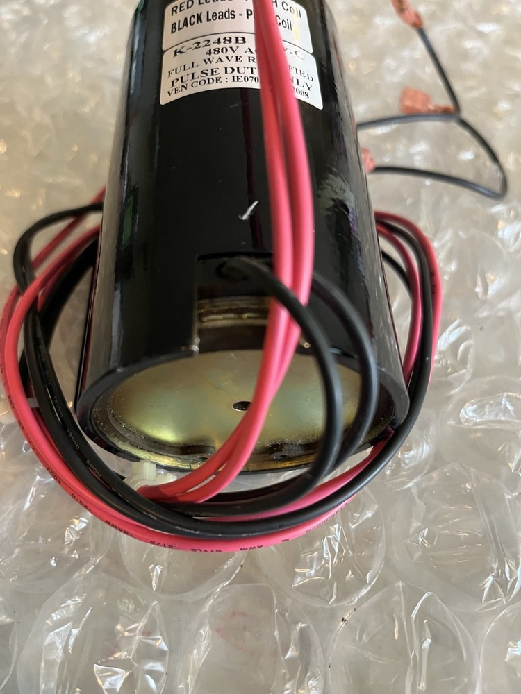 K-2248B GE Zenith Solenoid 480V F14 Power Panel Transfer Switch Operator Linear