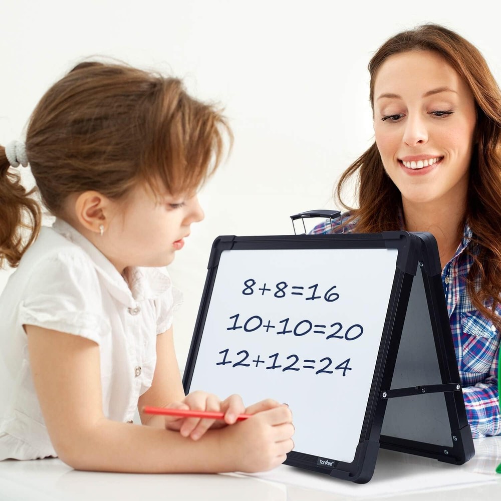 Compact Double Sided Whiteboard for Teachers & Students