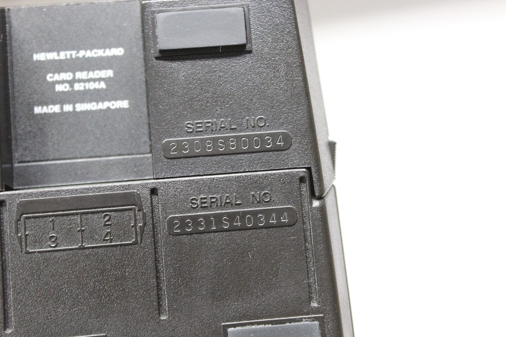 Hewlett Packard HP 41CV Calculator, Card Reader, Circuits 1, Math 1, Case - Read