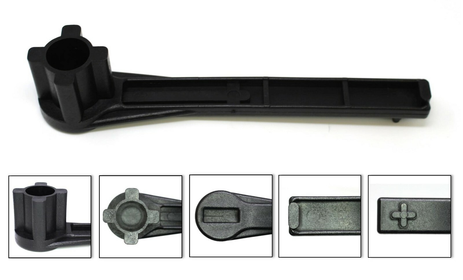 4-IN-1 Bung Drum Wrench 55-30-15 Gallon Water Barrel Nut Cap Plug Pick a Color