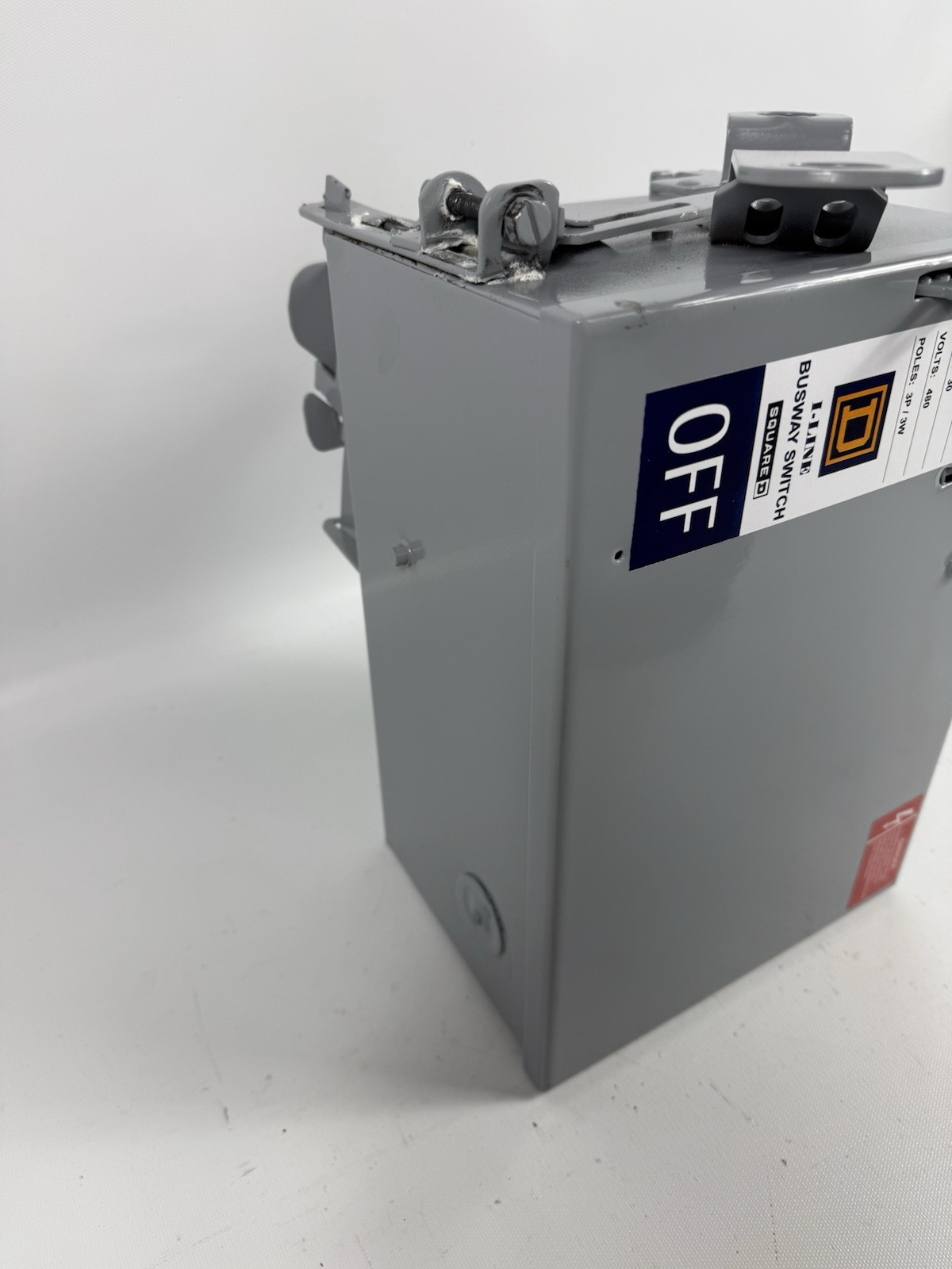 Square D I-Line PQ3603G 30 AMP 600V 3PH Fusible Busway Plug 3W, With ground, 30A