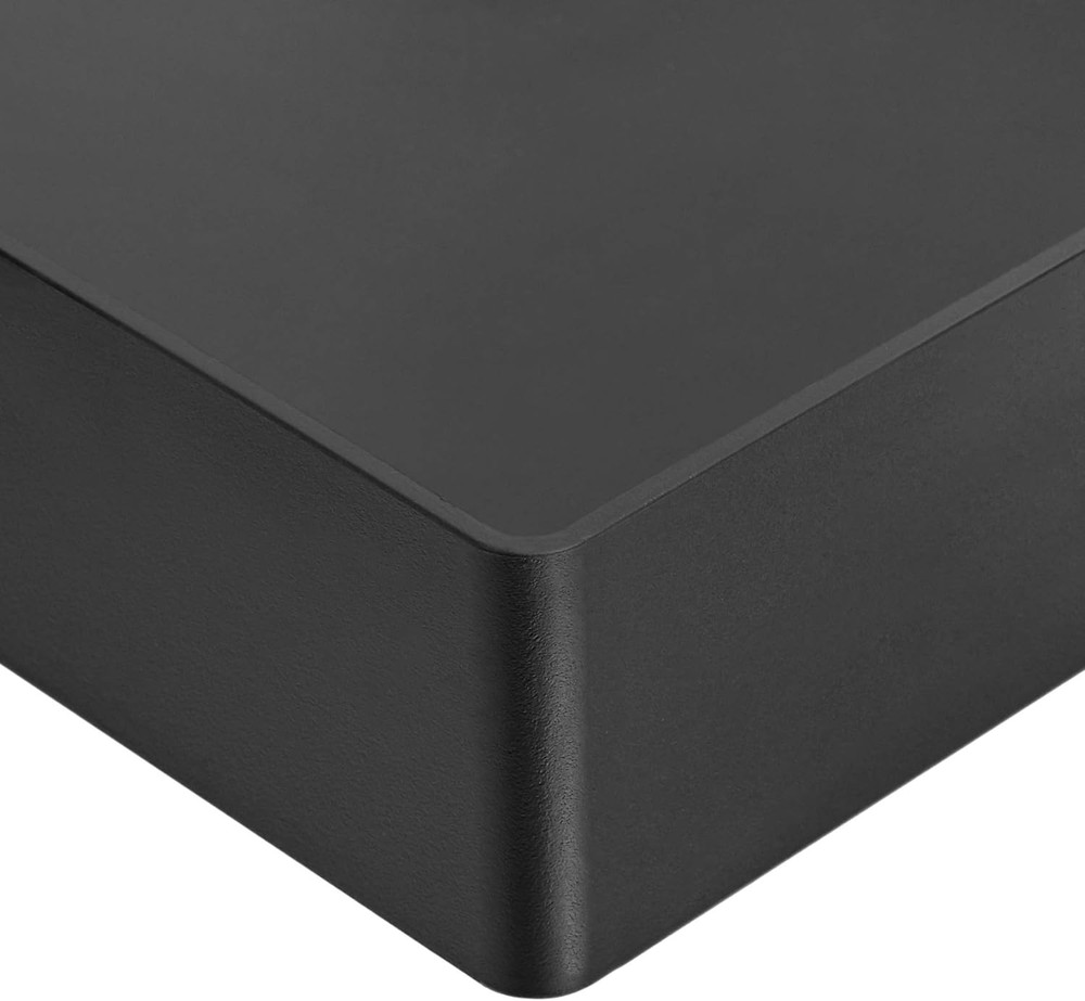 Rectangular Plastic Desk Organizer, Letter Size Tray, 2-Pack, 9.7 X 2.2 X 13 Inc