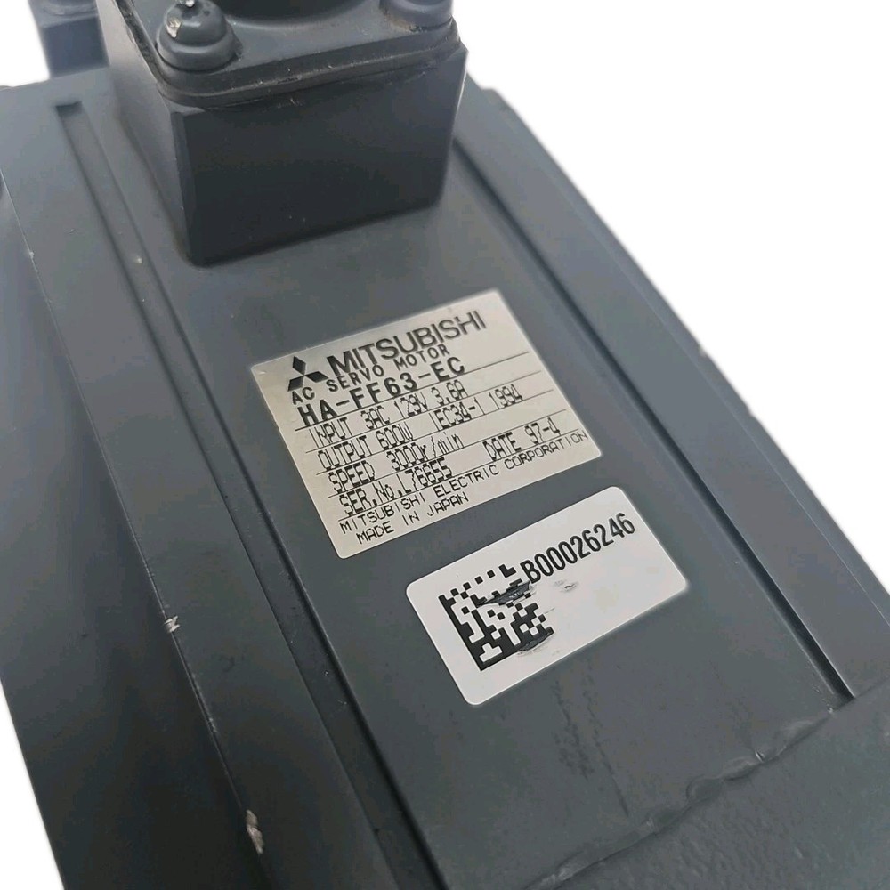 Mitsubishi HA-FF63-EC 600W Servo Motor