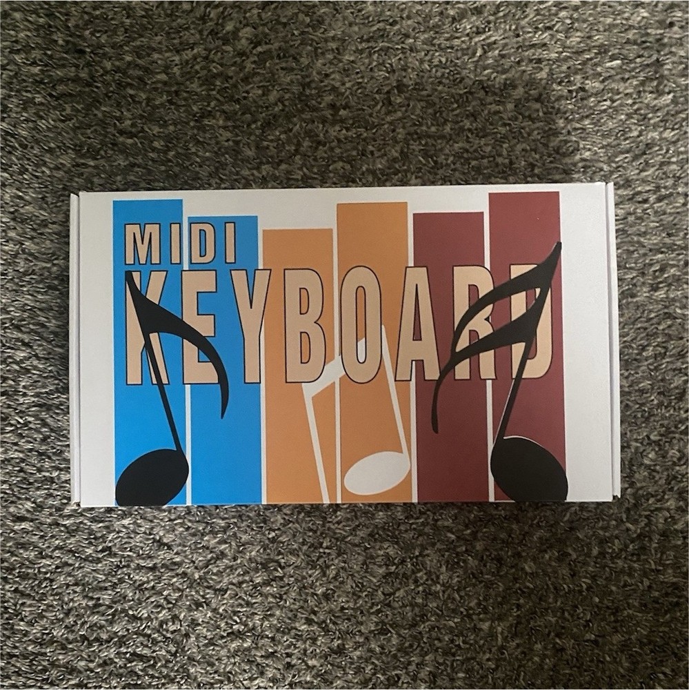 M-VAVE 25 Key USB MIDI Keyboard Controller With 8 Backlit Drum Pads, Bluetooth