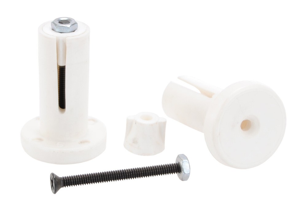 Jive Handle Trick Tips Bicycle Handlebar Bar Ends (PAIR) WHITE