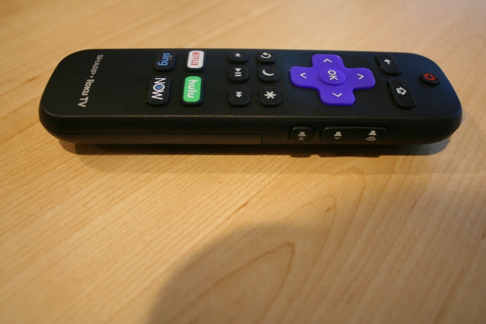 Genuine Sharp LC-RCRUS-20 Roku TV Remote Control