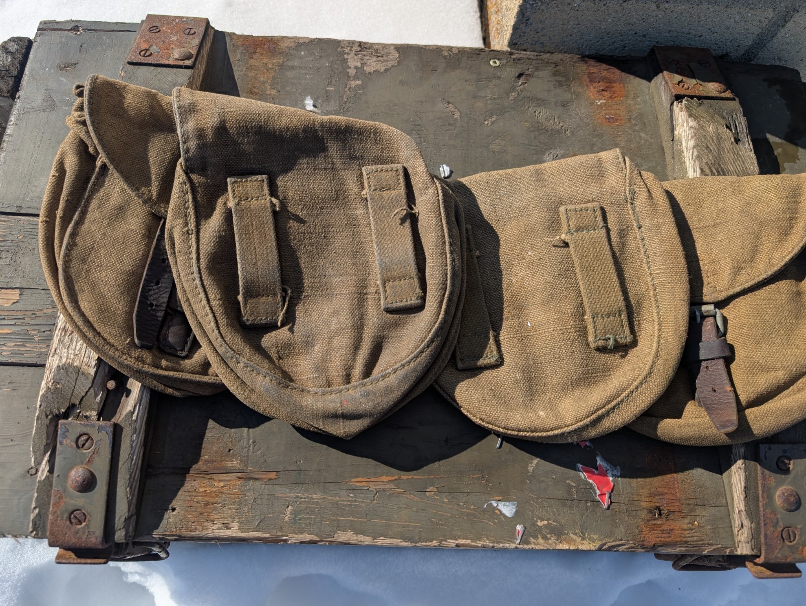Soviet Russian PPSH-41 Drum Pouch
