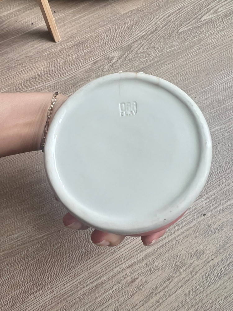 Handmade Oraclay Planter mushroom