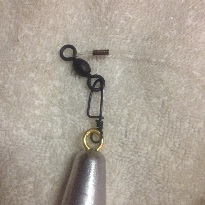 4 PACK GROUPER OR SNAPPER 16oz SNAP ON SINKER RIG