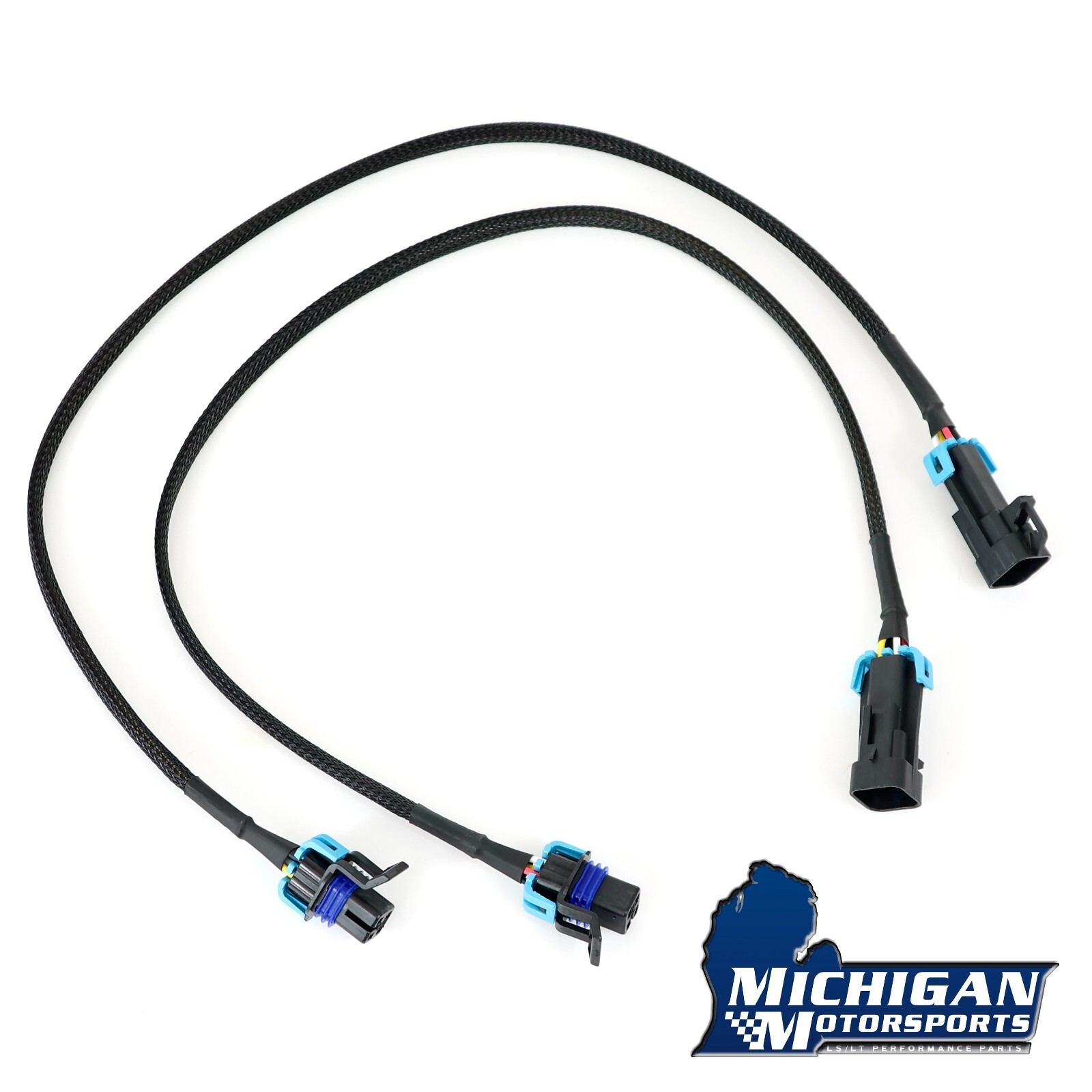 O2 Oxygen Sensor Extension Wire Harness Pair - 24"  LS1 LS2 LS6 GM 02 Header