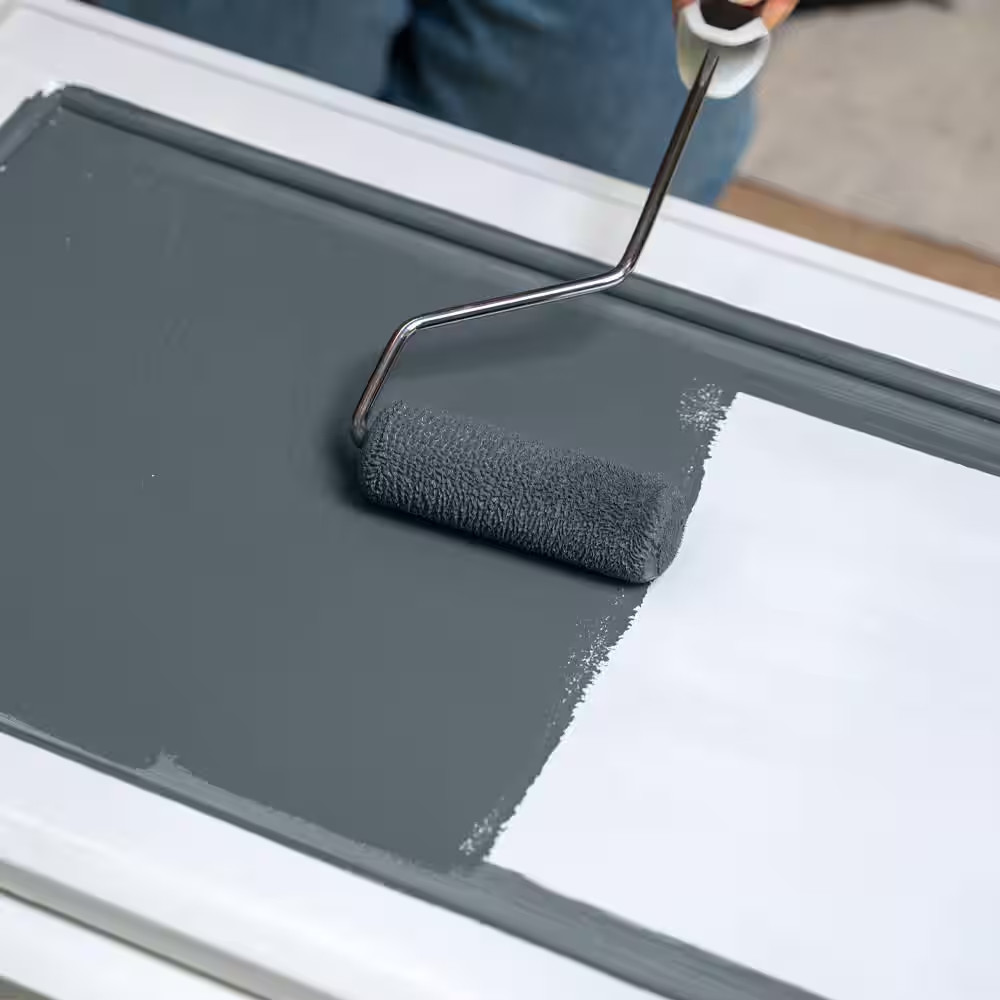 4 in Premium Flocked Foam Roller Covers (2-Pack)