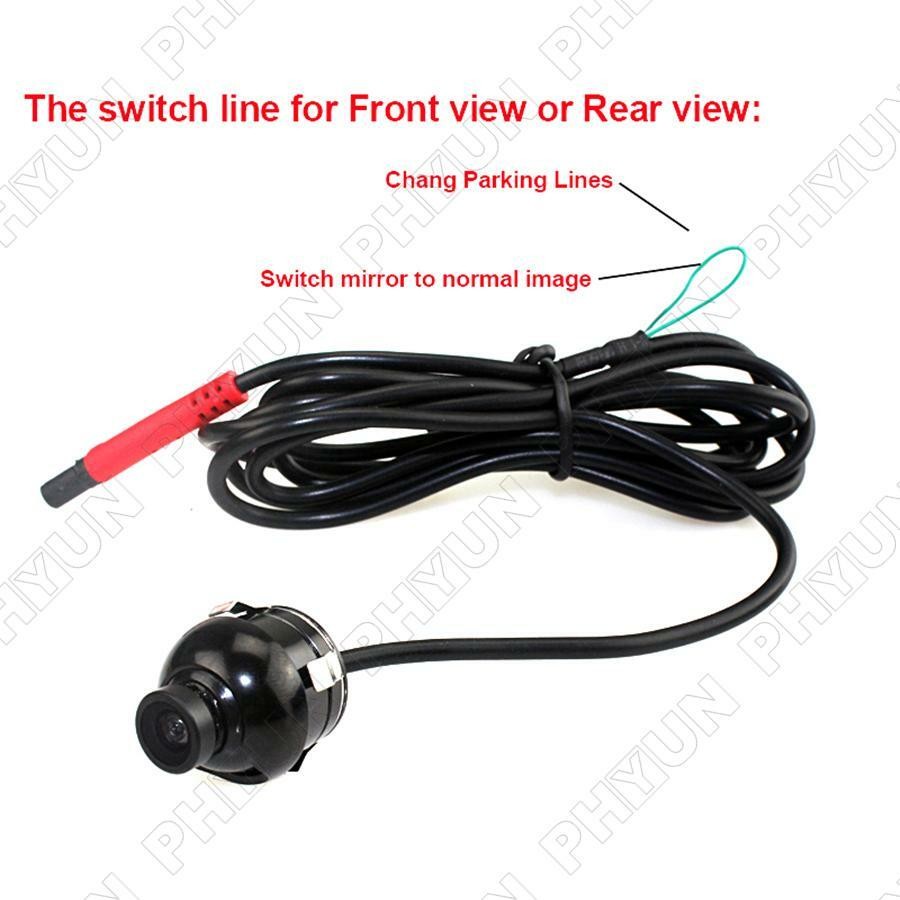 360 Degree Car Parking Panoramic View Rearview 4 Way Camera Control Box System