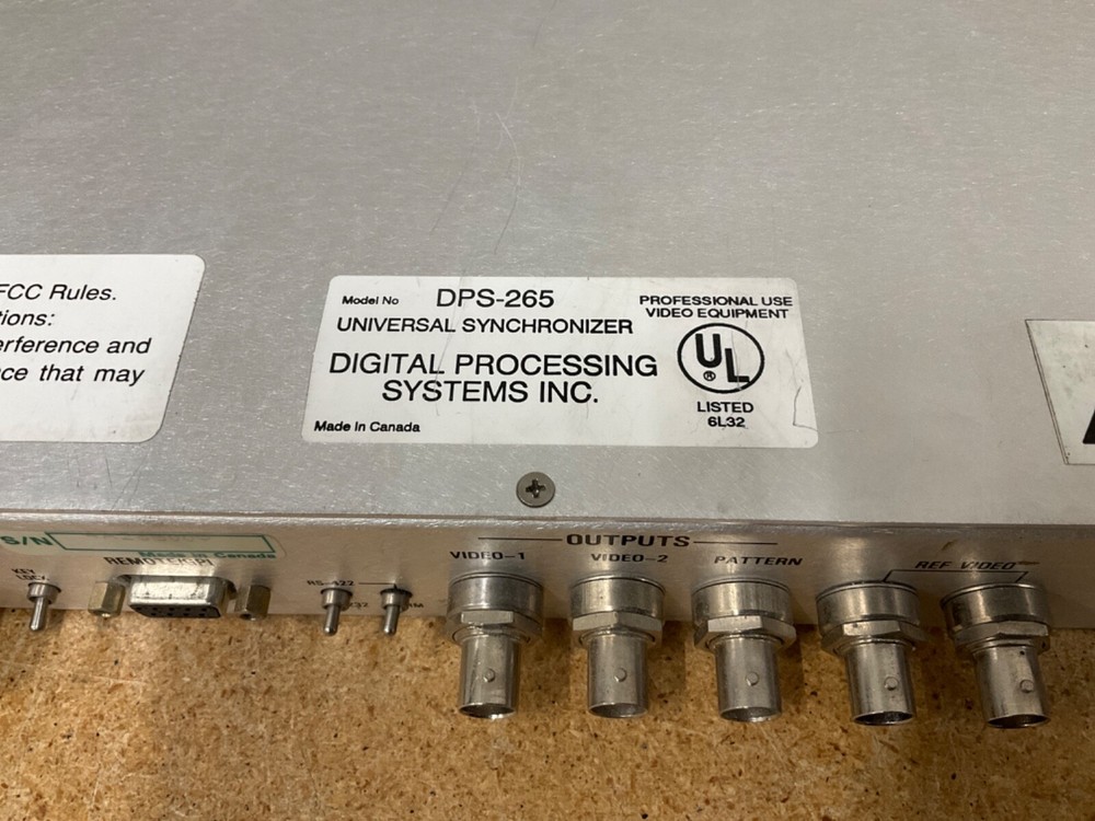 Digital Processing System DPS-265 Universal Synchronizer