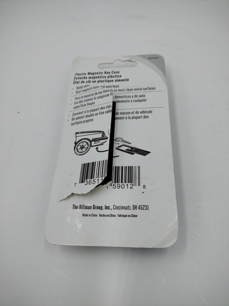 Hillman Large Plastic Magnetic Key Case