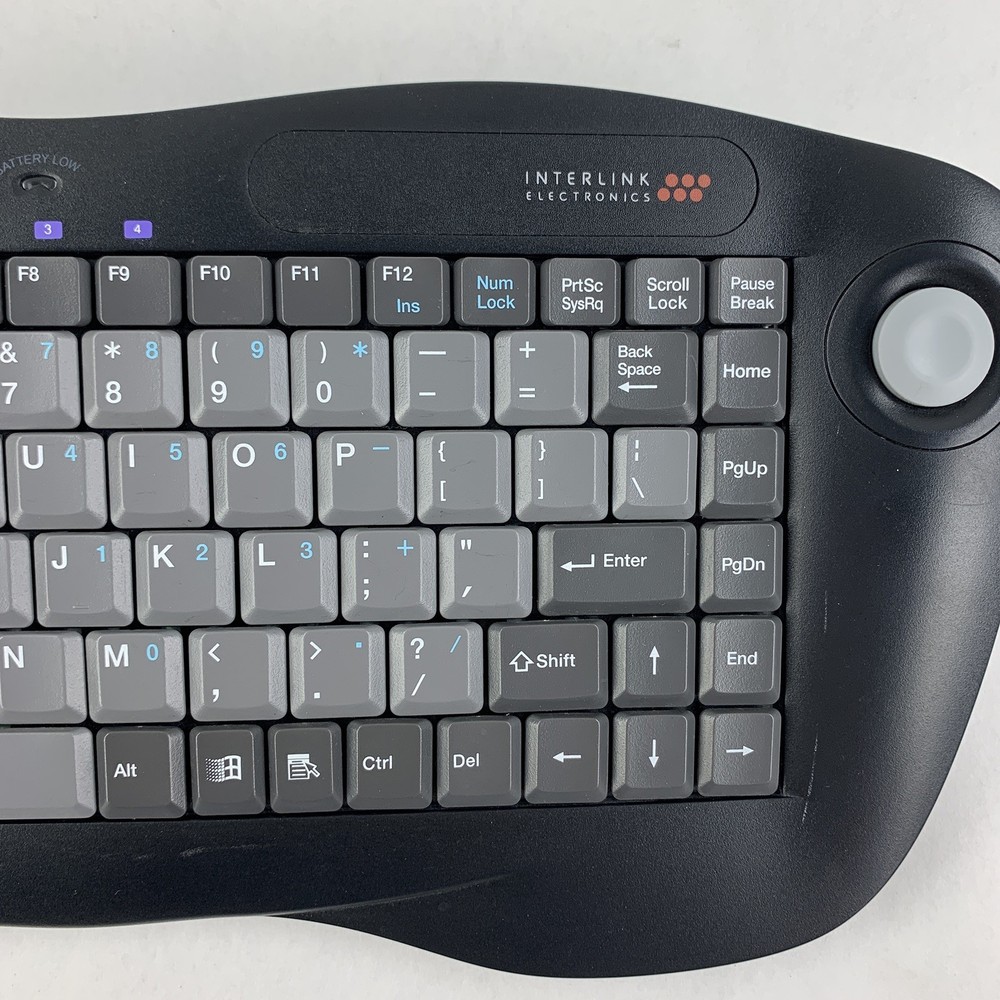 Versa Point Wireless Keyboard with Built-in Mouse VP6210 Untested