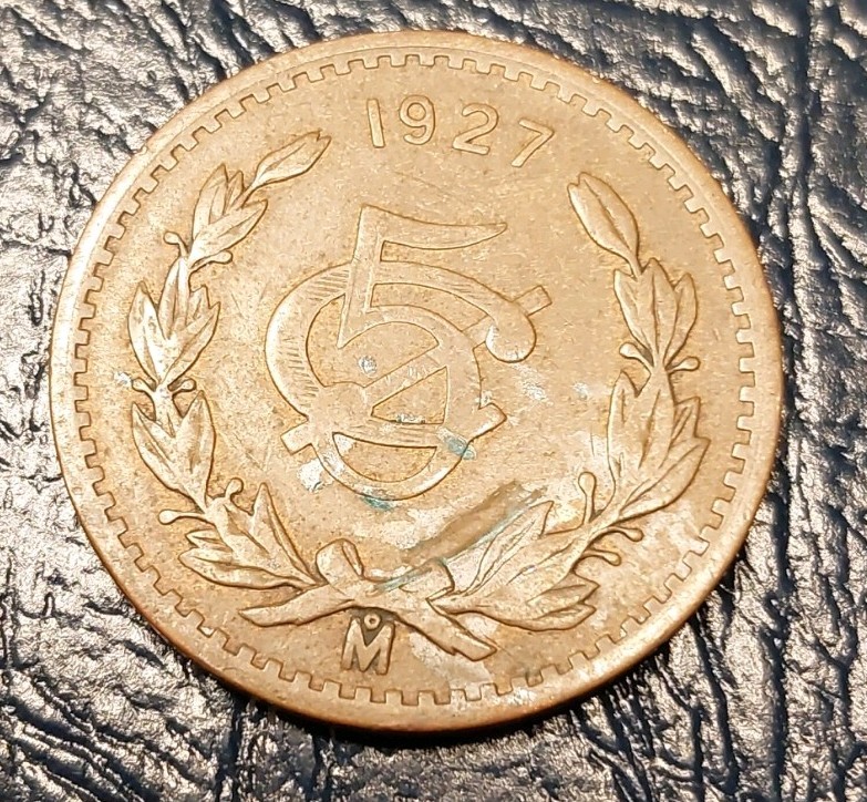 Mexican/Mexico 1927 5 Centavos Coin