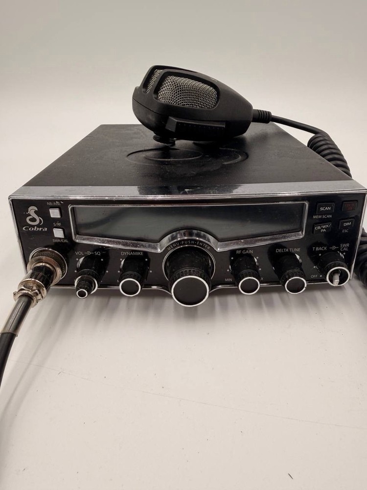 📻 Cobra CB Radio Base Unit with Microphone — Tested & Working