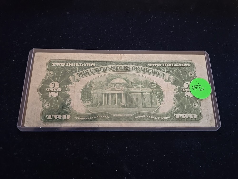 👉 1928D $2 Two Dollar Banknote Red Seal