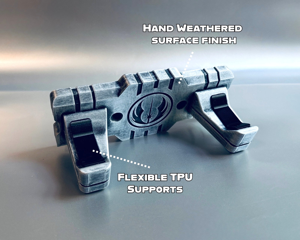 JEDI - Wall Mount Lightsaber Display Stand - Galaxy's Edge