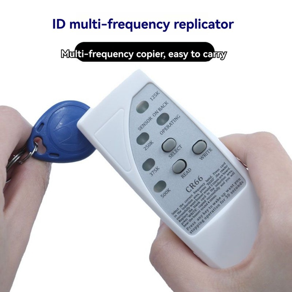 Handheld RFID Chip Reader Writer+5200 Keychain 125Khz ID Copier Duplicator3253