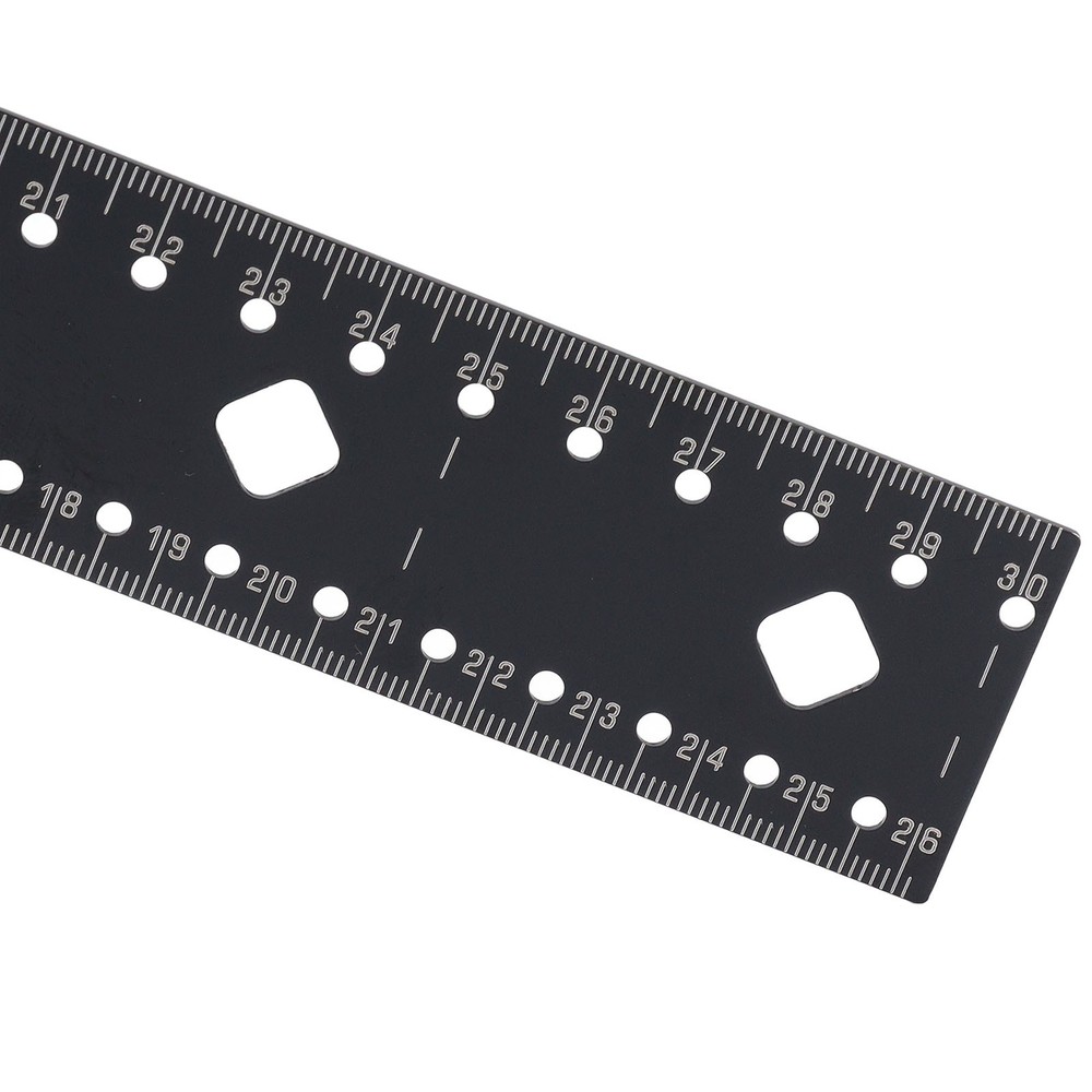 Multi Angle Measuring Ruler 45 90 Degree Combination Right Angle Accurate New