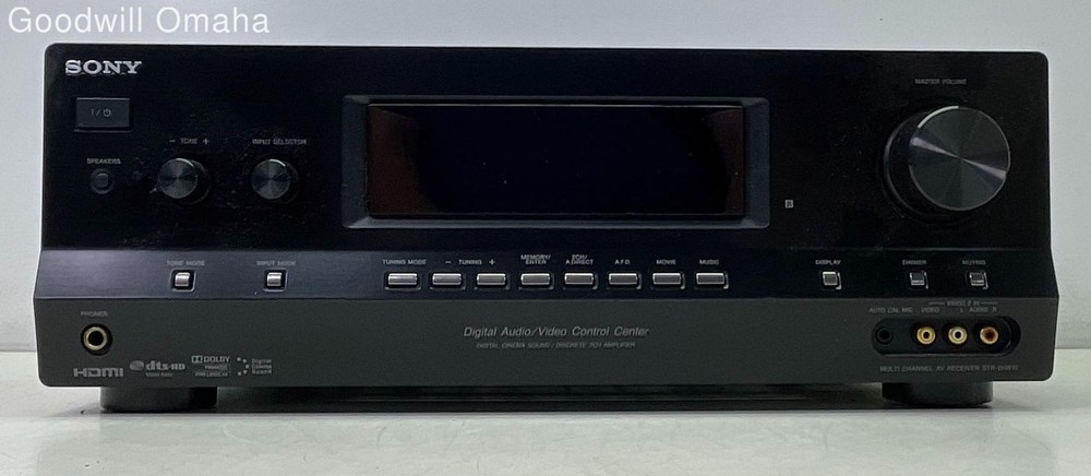 Sony Multi Channel Av Receiver STR-DH810 - TESTED - READ DESCRIPTION!!!