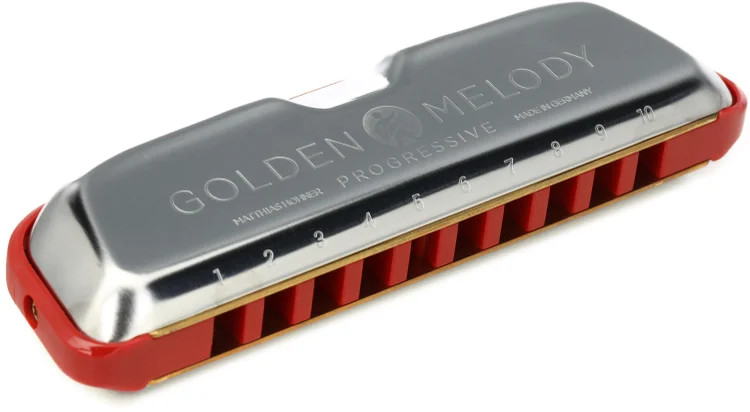 Hohner Golden Melody Harmonica - Key of A Version 2