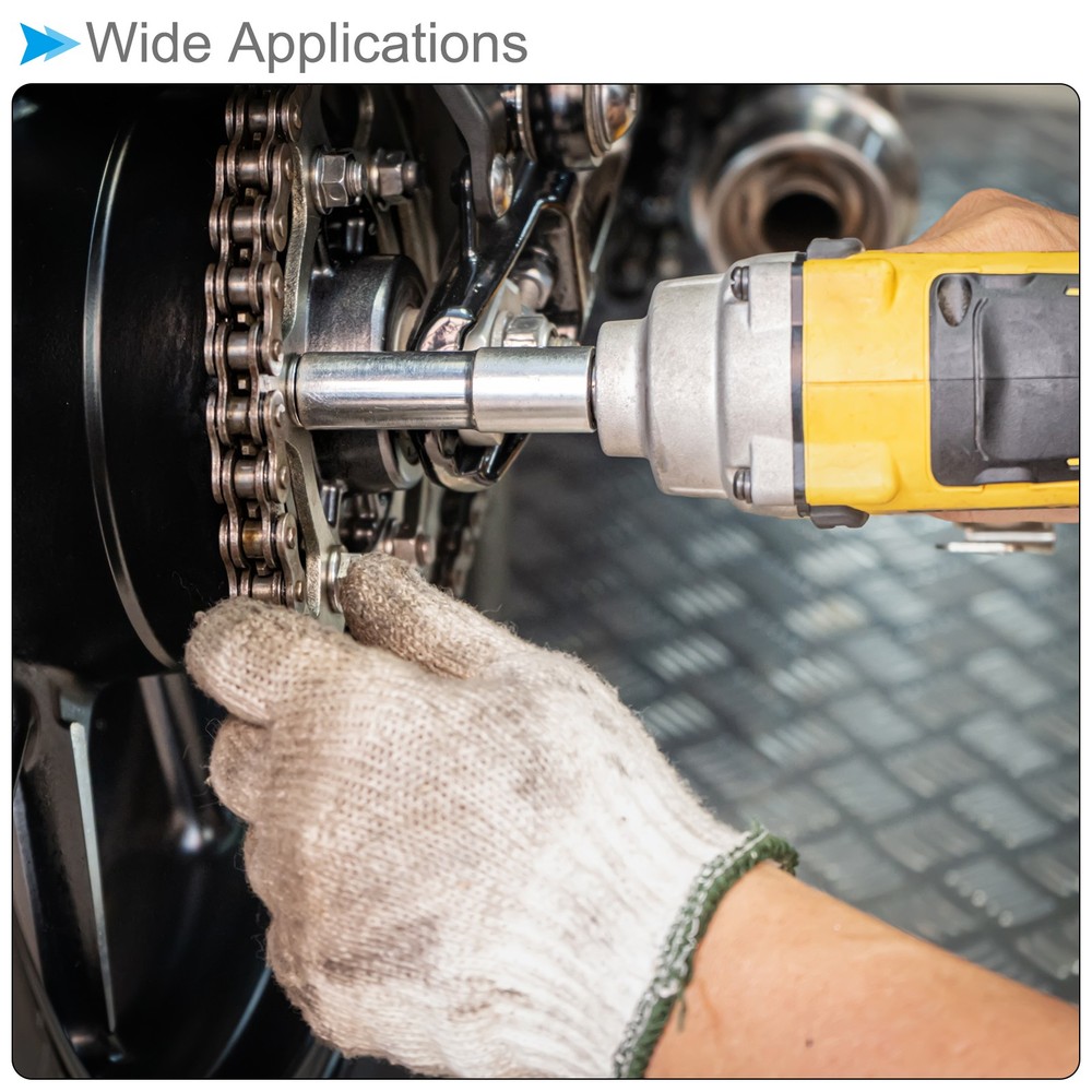 6 Point Shallow Impact Socket 1/2" by 15/16" SAE Hex Deep Socket