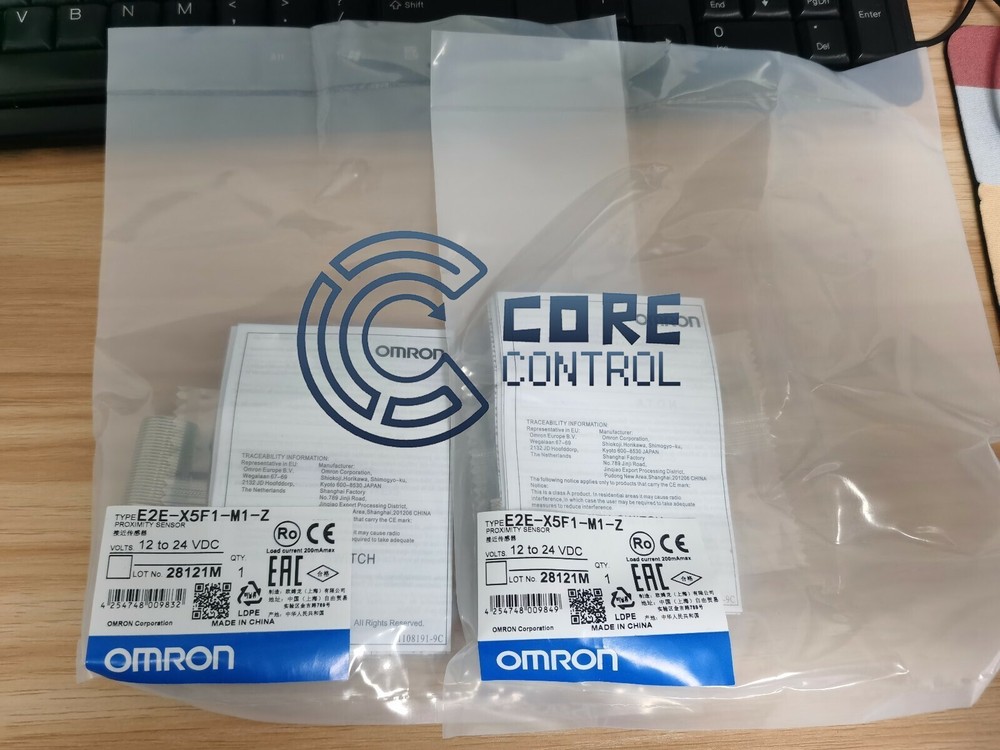 New 1Pcs Omron E2E-X5F1-M1-Z Proximity Switch