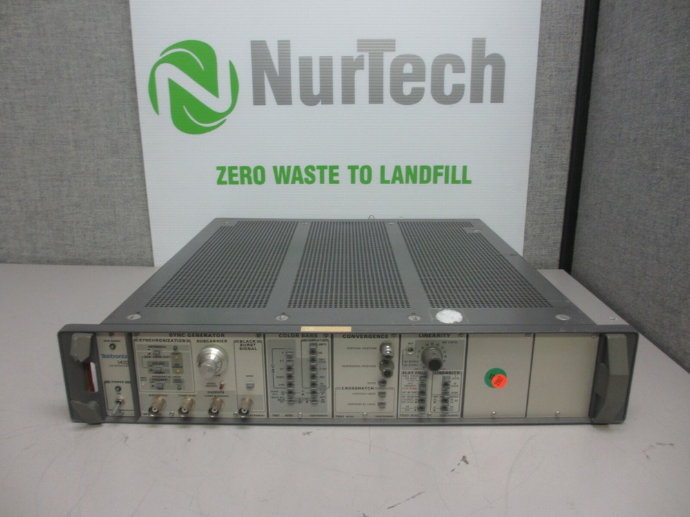 Tektronix 1410 Sync Generator w/ SPG2, TSG7,TSG2,TSG3