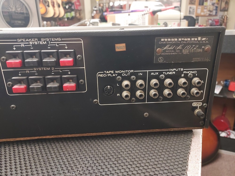Marantz 1072 Stereo Amplifier Integrated
