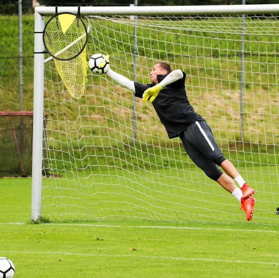 1 pc Soccer Goal Shooting Target Net Easy Attach Accuracy Training Tool