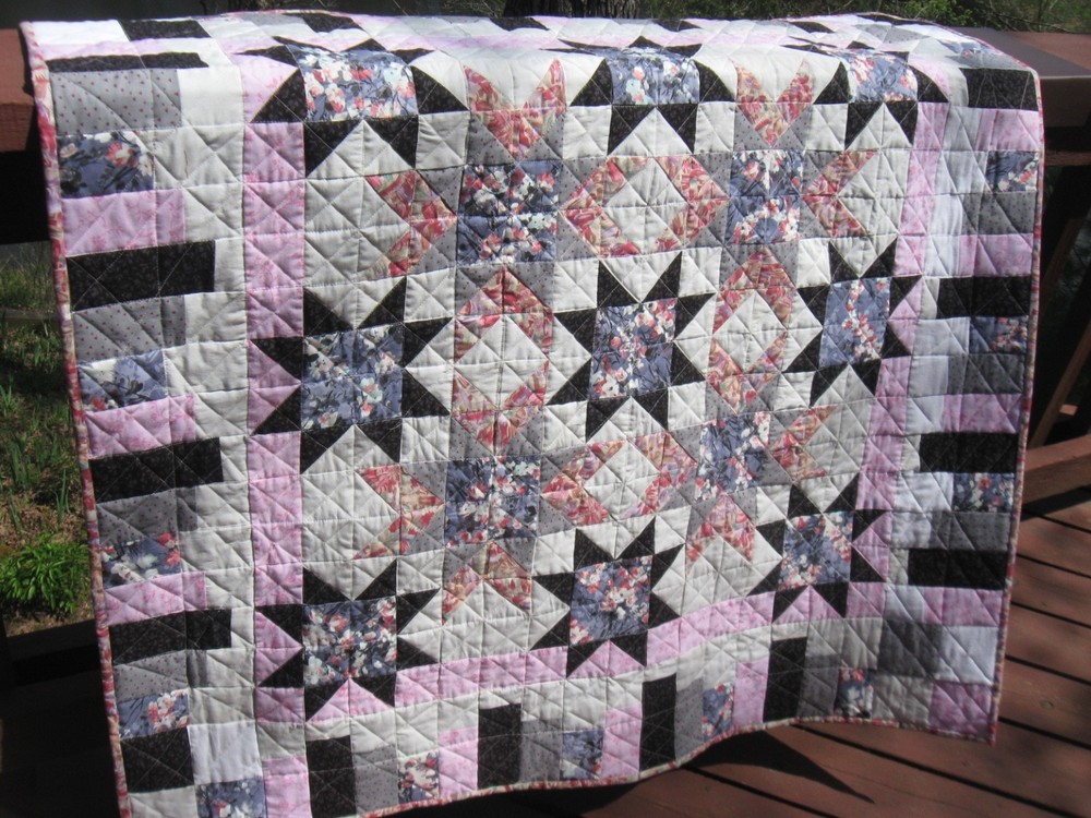 Reflections Handcrafted Quilt, 46" square