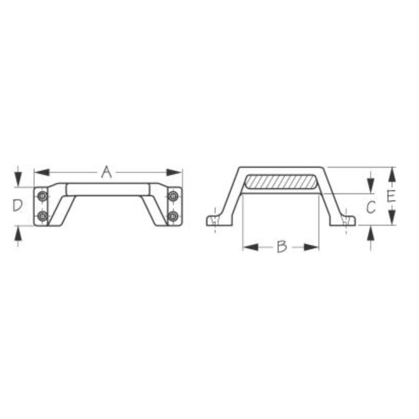 Sea Dog Step Handle