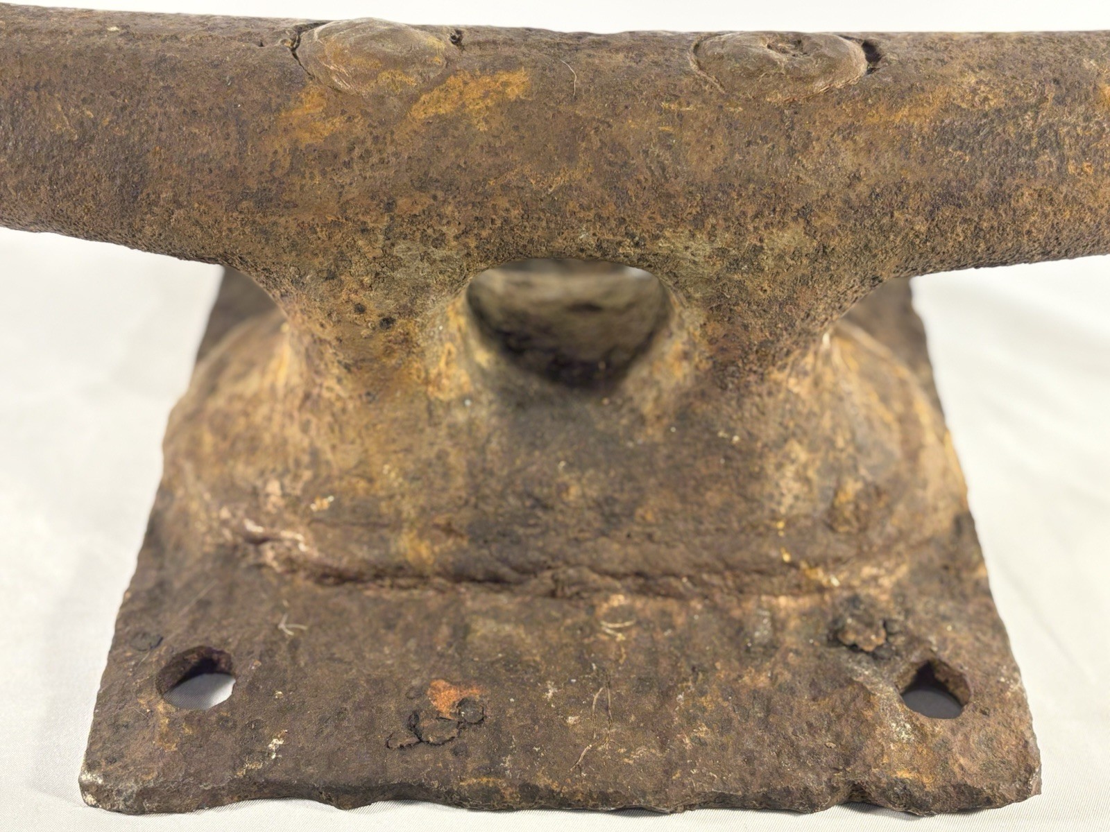 Antique Cast Iron Nautical Dock Cleat Boat Rope Tie Marine USA