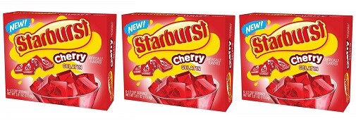 Starburst Cherry Gelatin 3 Pack