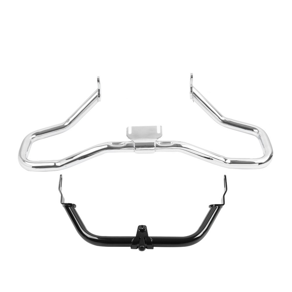 Chrom Engine Crash Bar Fairing Support Bracket For Harley Road Glide FLTRX 15-23