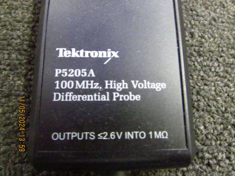 Tektronix high voltage differntial probe p5205a